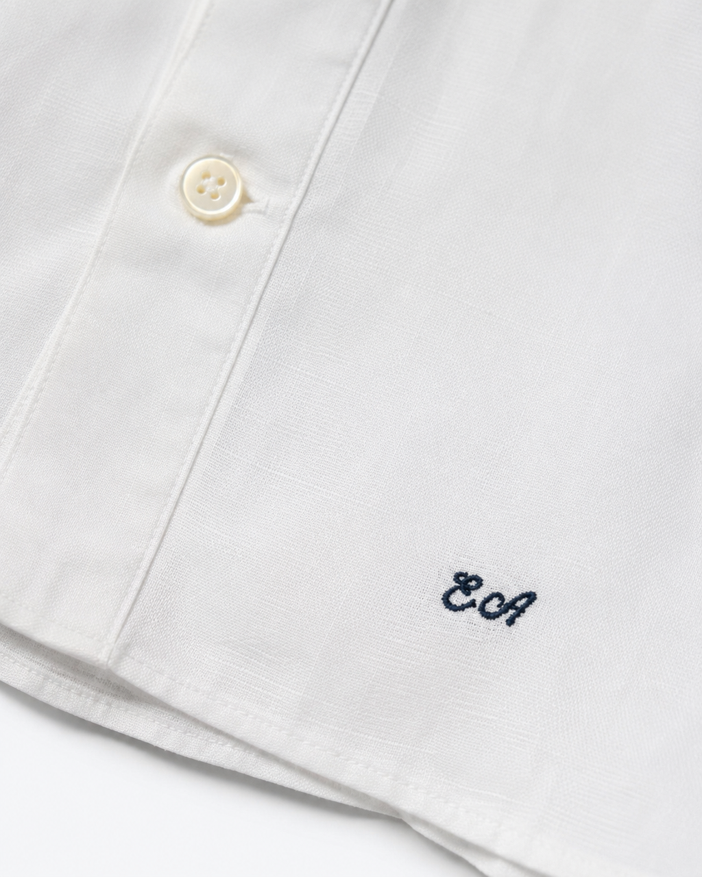 Camisa Masculina Ermenegildo Zegna – Branca / Off-White – Manga Longa – Peça Premium
