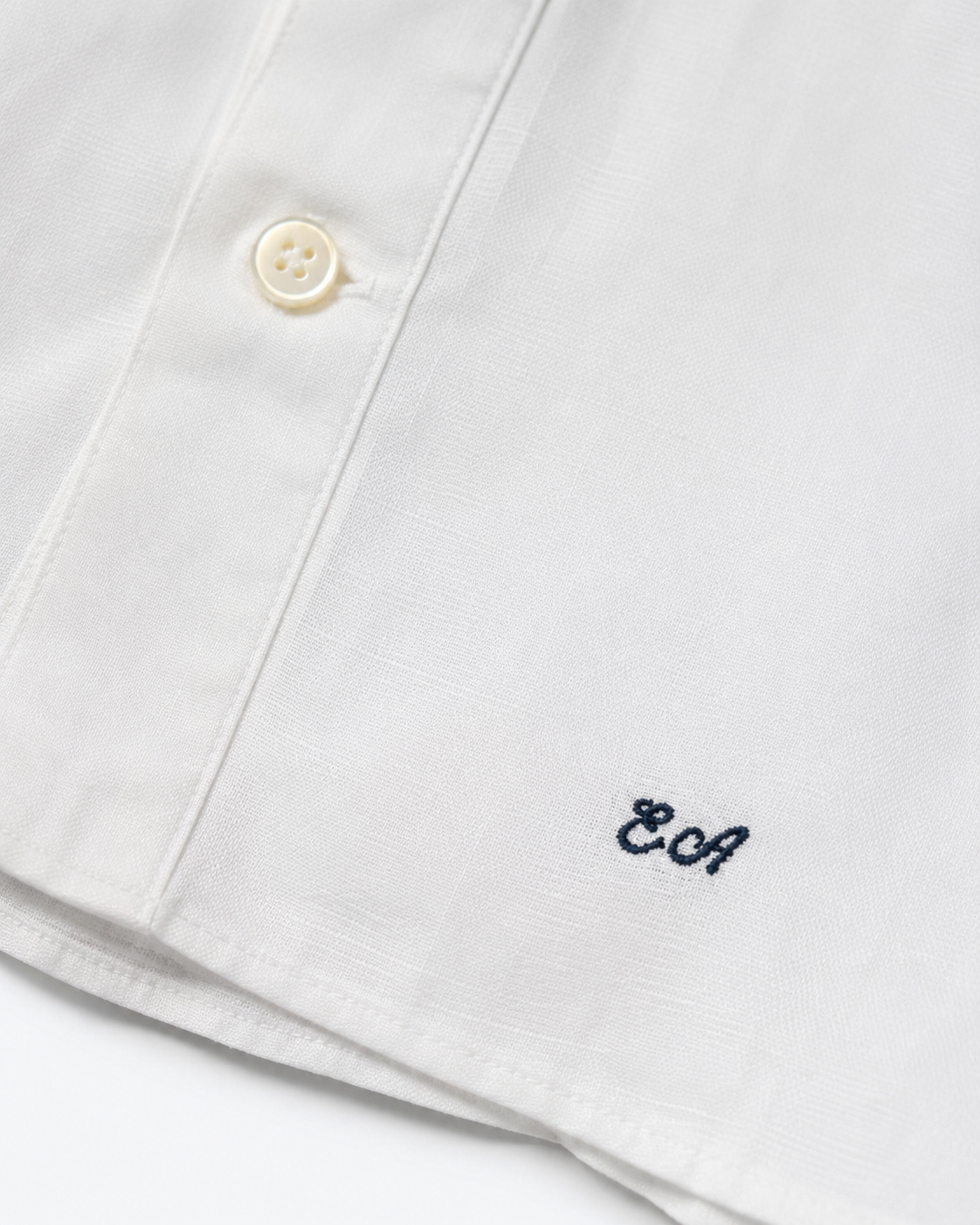 Camisa Masculina Ermenegildo Zegna – Branca / Off-White – Manga Longa – Peça Premium
