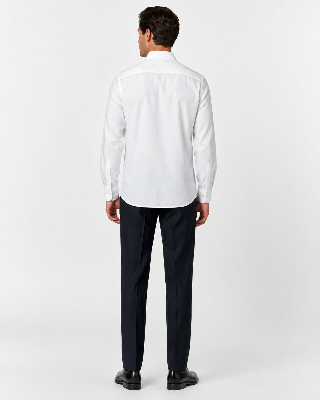 Camisa Masculina Ermenegildo Zegna – Branca / Off-White – Manga Longa – Peça Premium