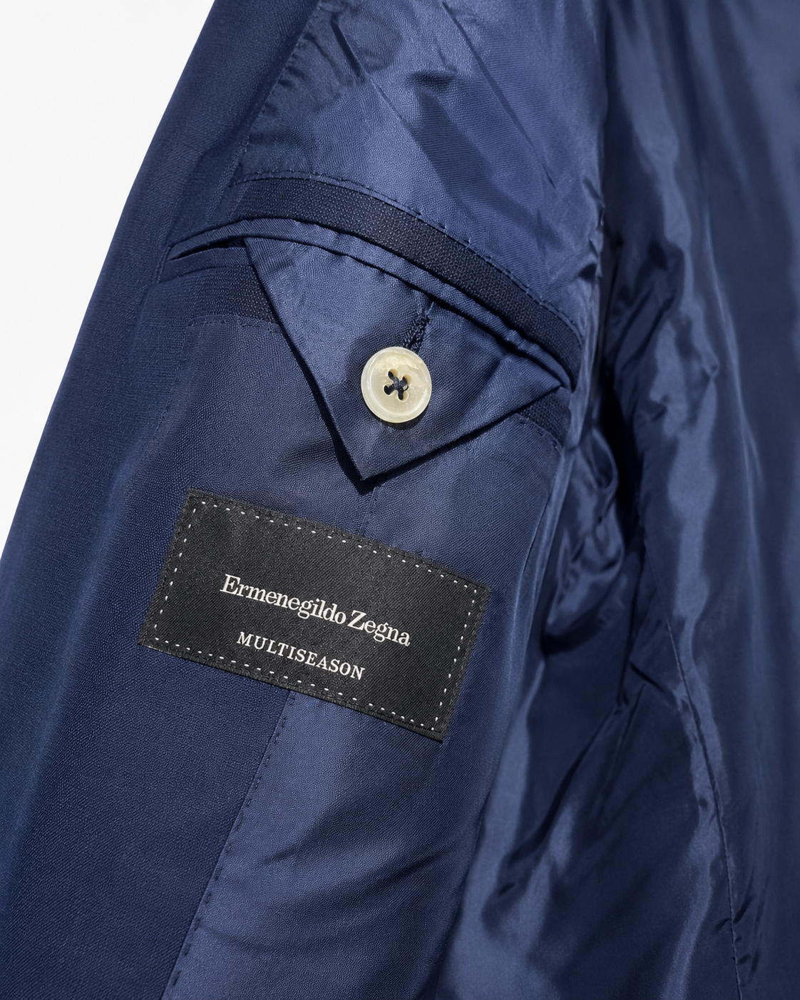 Blazer Masculino Ermenegildo Zegna Multiseason – Azul-Marinho