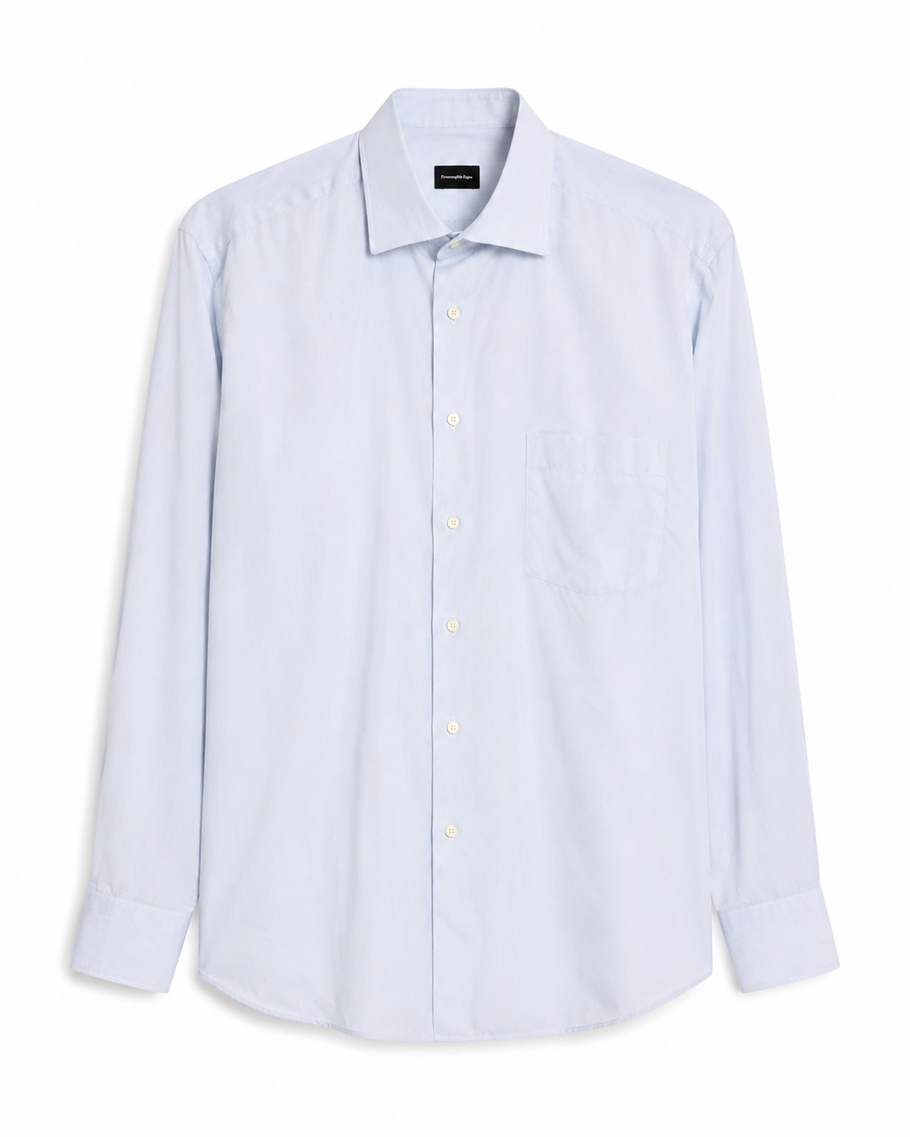 Camisa Masculina Ermenegildo Zegna – Azul Claro | Peça Premium com Desconto Especial