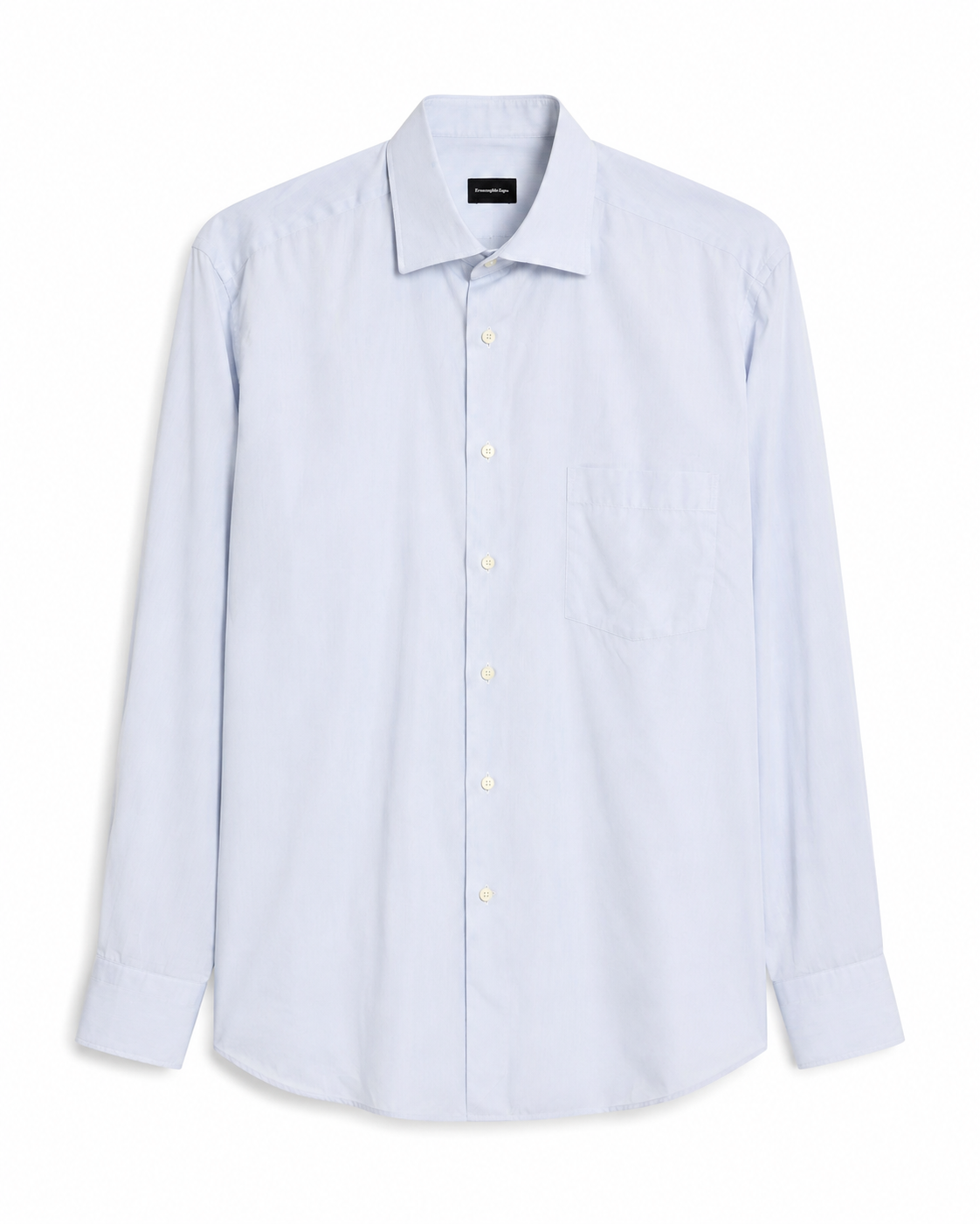 Camisa Masculina Ermenegildo Zegna – Azul Claro | Peça Premium com Desconto Especial